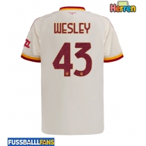 AS Roma Wesley Franca #43 Auswärtstrikot 2026-27 Kurzarm